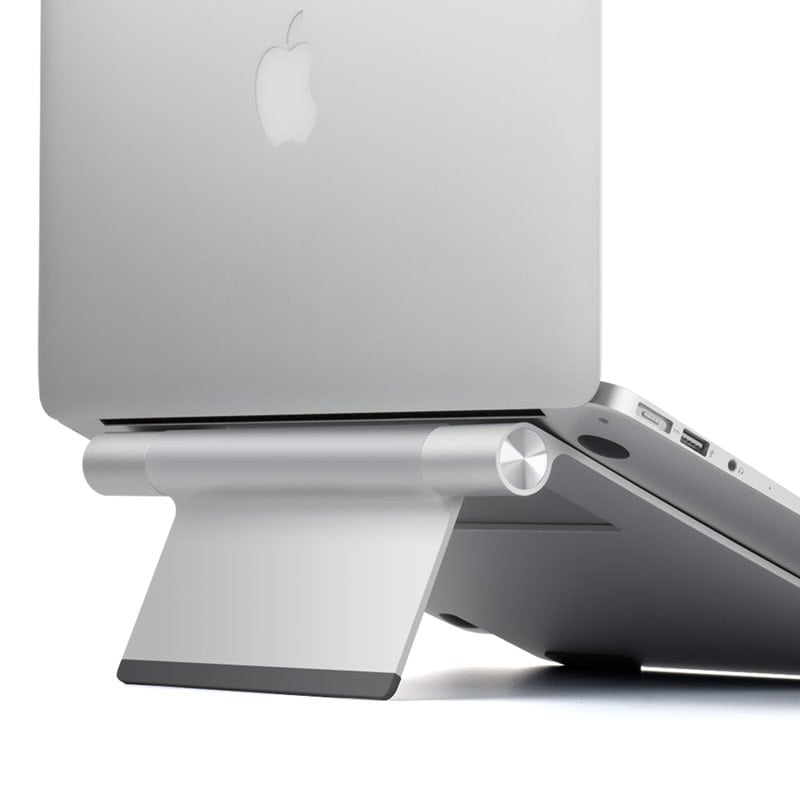 Silicone padded laptop stand